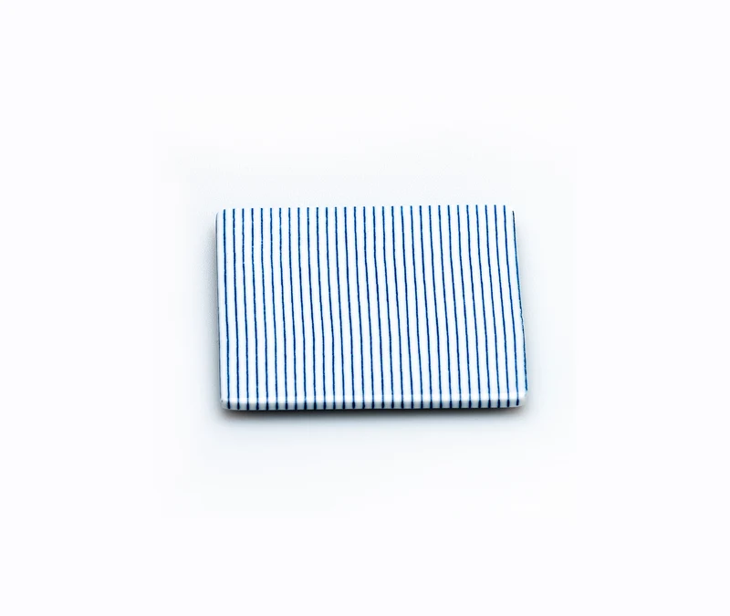 Ju-bako Stacking Box Lid - Blue Stripe