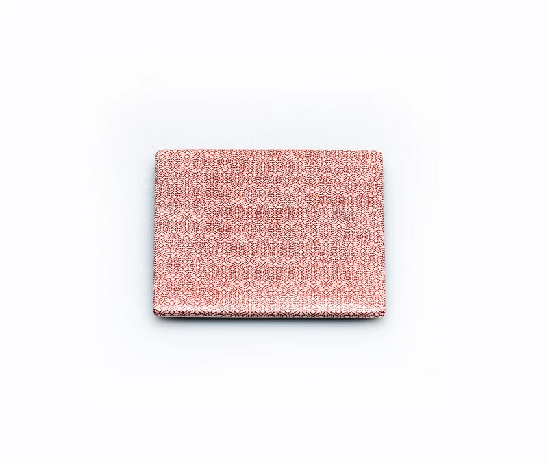 Ju-bako Stacking Box Lid - Red Hishiyui