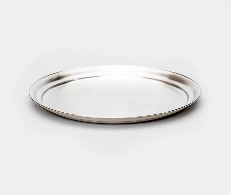Brass & Silver-plate Tray