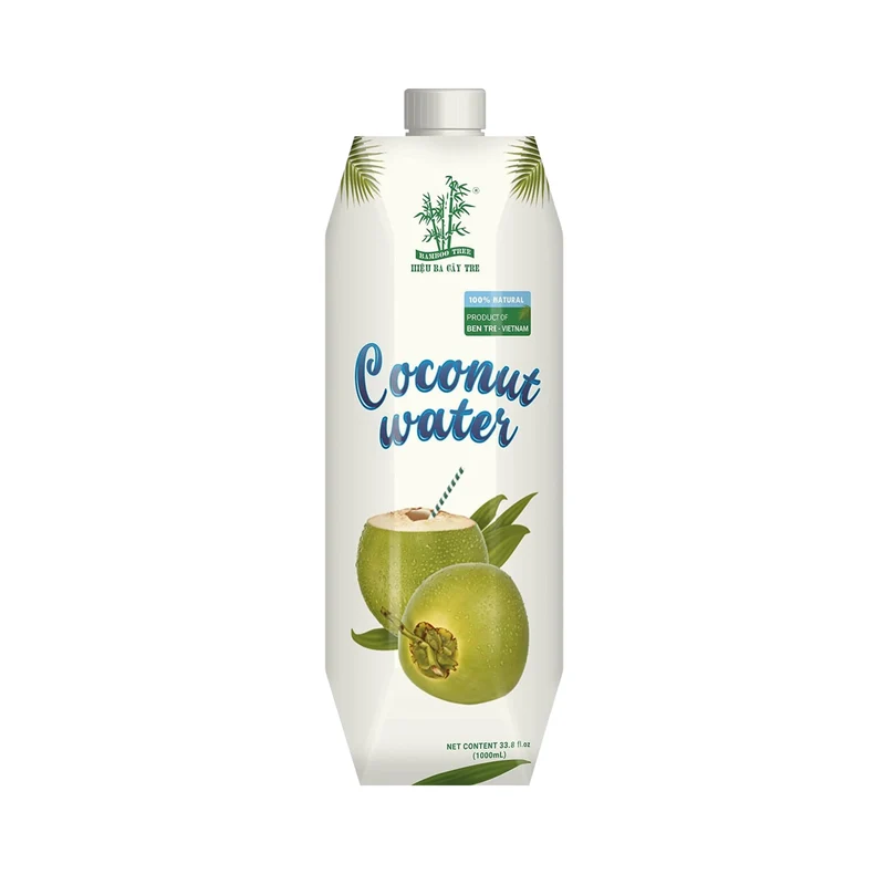 Bamboo Tree frisches Kokosnuss Wasser 1L