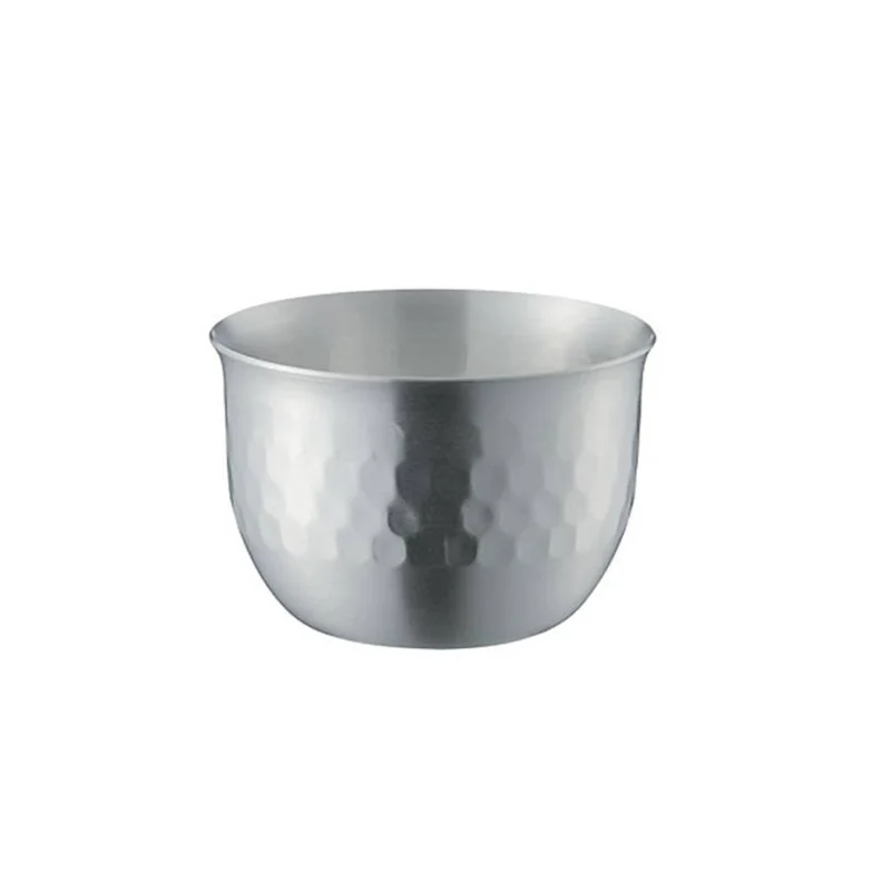 Tanabe Hand Hammered Tin Plated Copper Sake Cup Pair 90ml