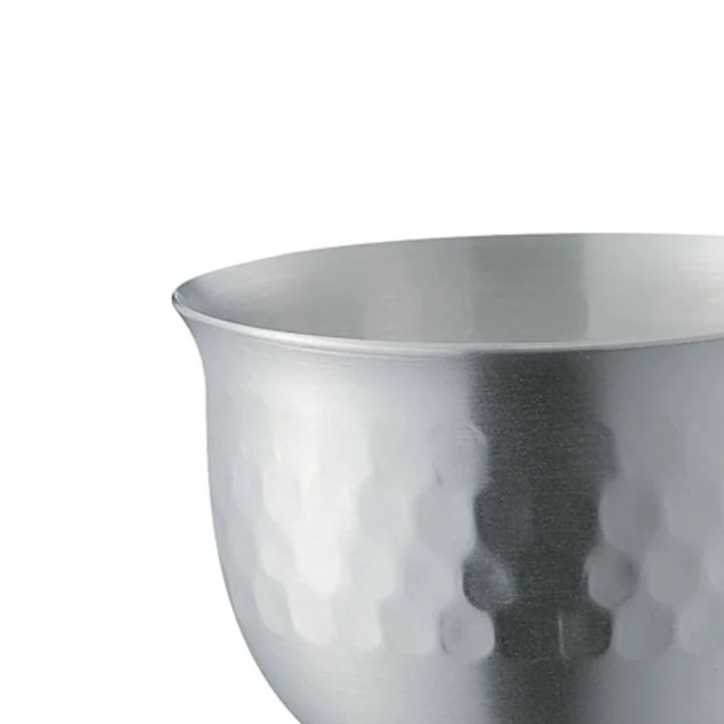 Tanabe Hand Hammered Tin Plated Copper Sake Cup Pair 90ml