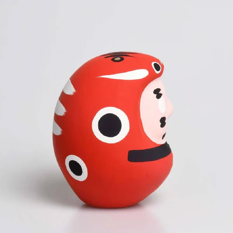 Shirakawa Daruma Red Beko Daruma Doll Good Luck Charm 8.5cm