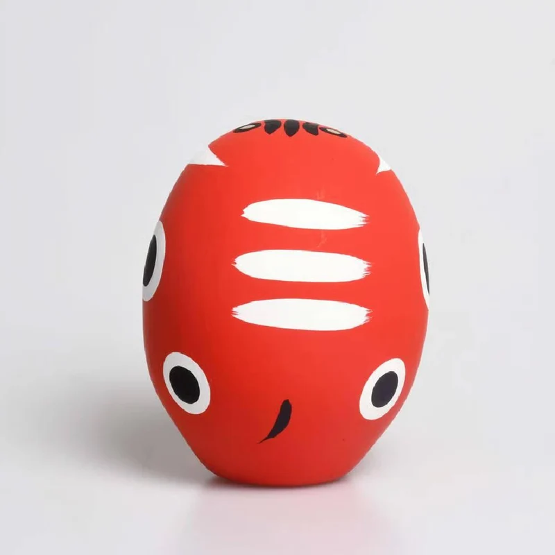 Shirakawa Daruma Red Beko Daruma Doll Good Luck Charm 8.5cm