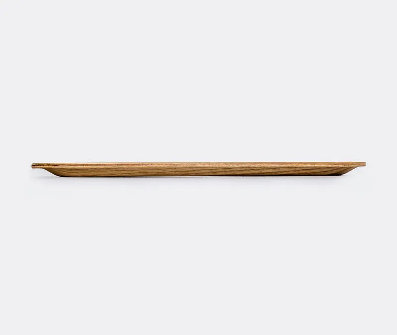 Non-slip Rectangular Wooden Tray - 27x20cm