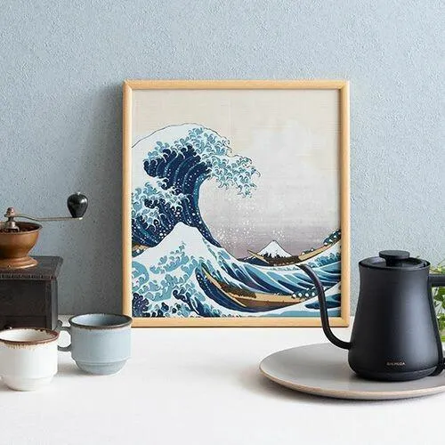 Furoshiki Great Wave off Kanagawa Cotton Wrapping Cloth 48x48cm