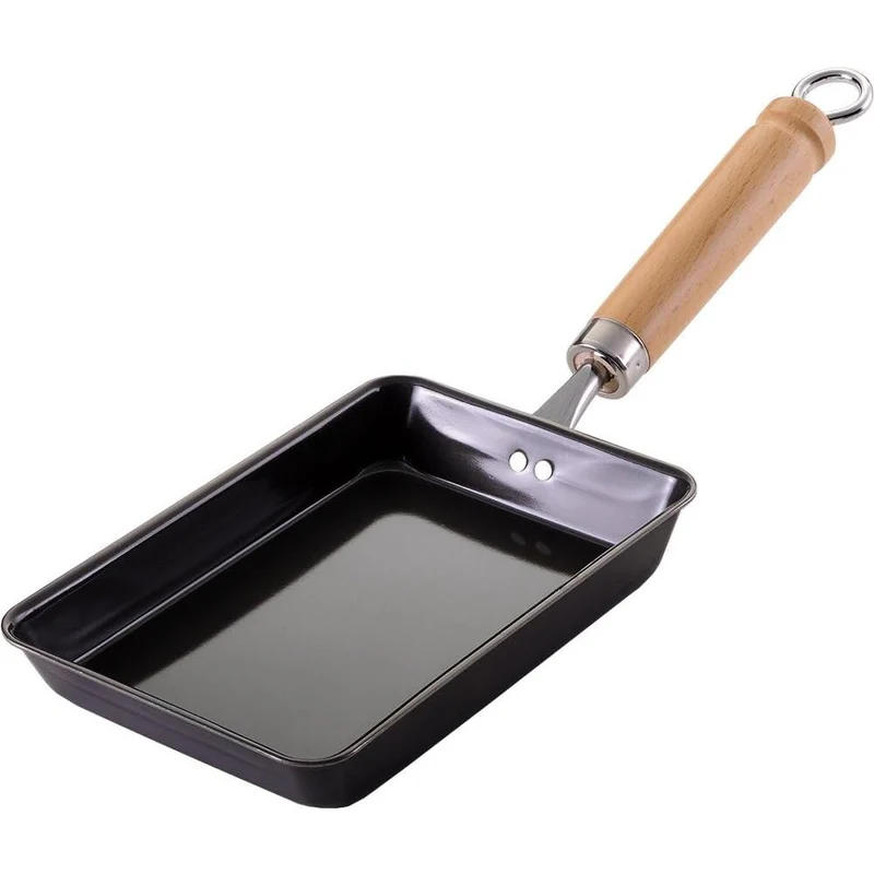 Summit Cast Iron Rectangular Tamagoyaki Omelette Pan 129x392mm