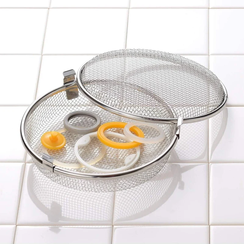 Leye Dishwasher Mesh Basket For Washing Small Items 17cm