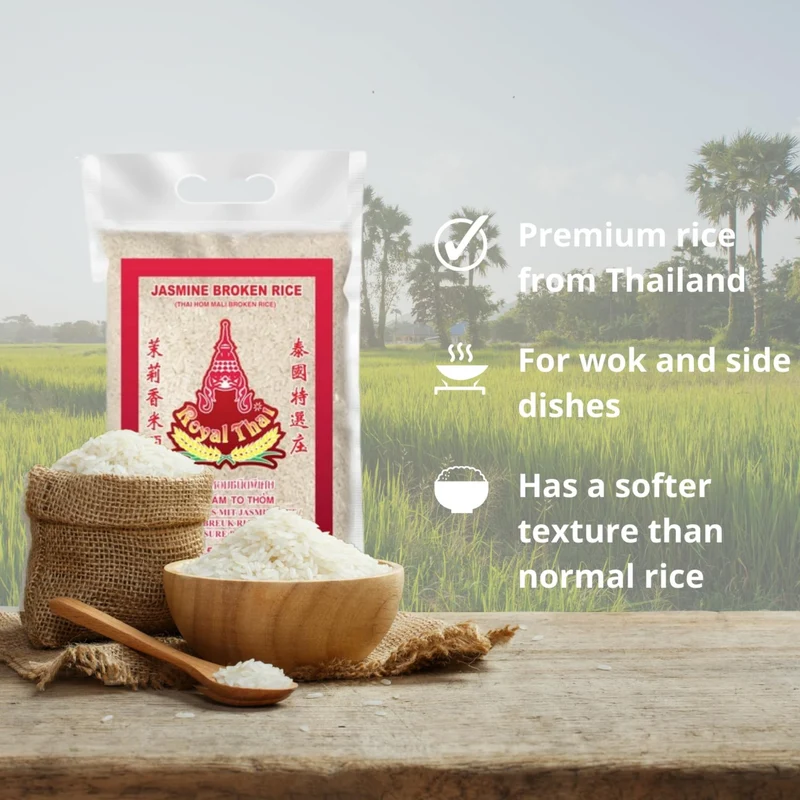 Royal Thai Jasminreis Gebrochen 4,5Kg