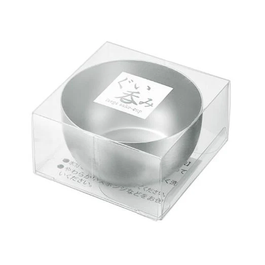 Mirror Finish Sake Cup Stylish Stainless Steel Cup For Nihonshu