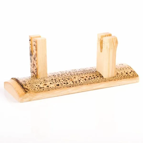 Bamboo Folding Fan Stand