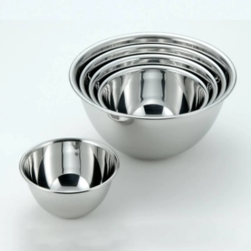Maruefu Large Mixing Bowl Stainless Steel Stackable Bowls