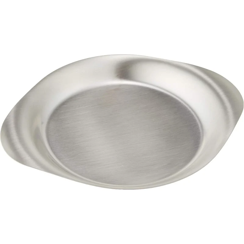 Sori Yanagi Stainless Steel Serving Plate With Handles