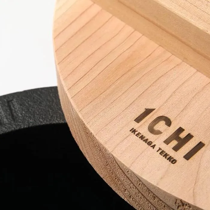 Cast Iron Small Rice Cooker With Wooden Lid IH Compatible