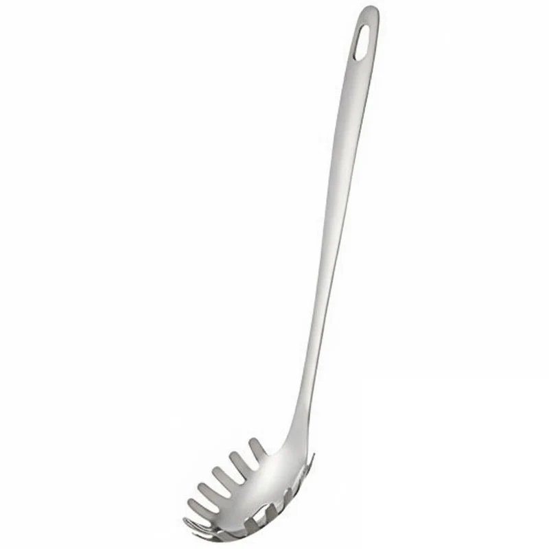 Wahei Freiz All Stainless Steel Pasta Fork Ladle 30.5cm