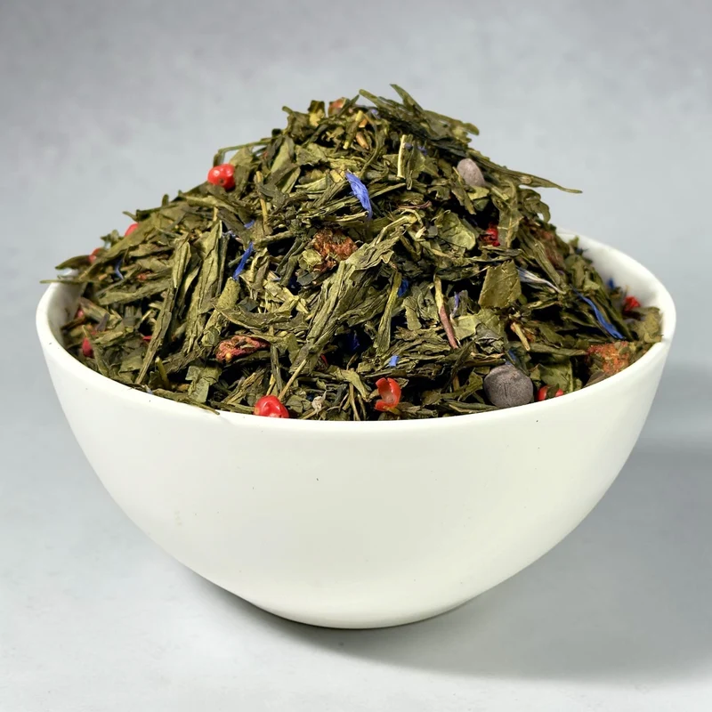 Sencha Erdbeere-Trüffel