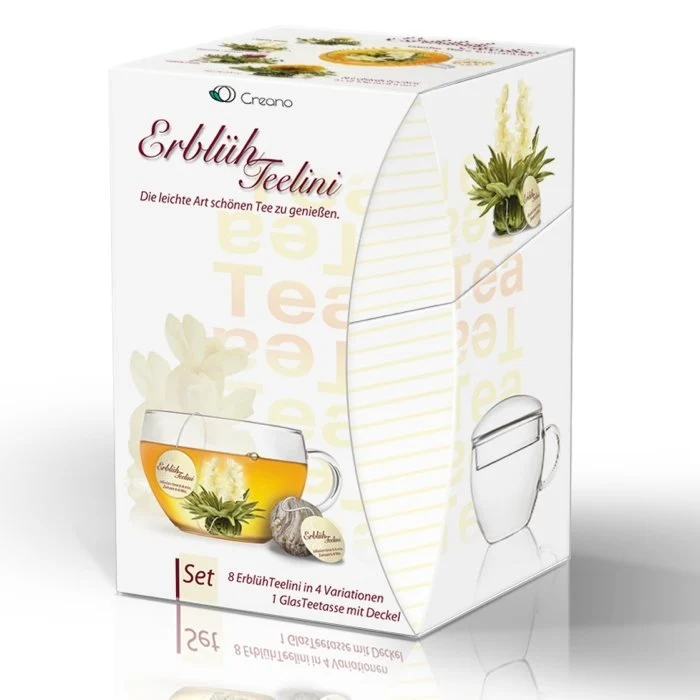 ErblühTeelini Geschenkset Weißer Tee