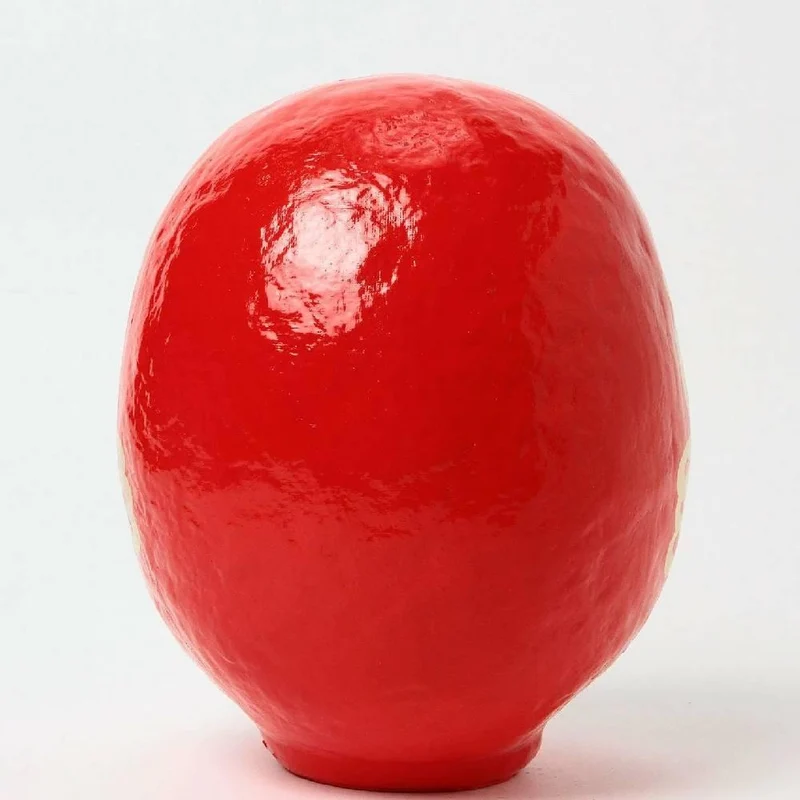Shirakawa Daruma Doll “Ho” Handmade Good Luck Charm Red Doll 25cm