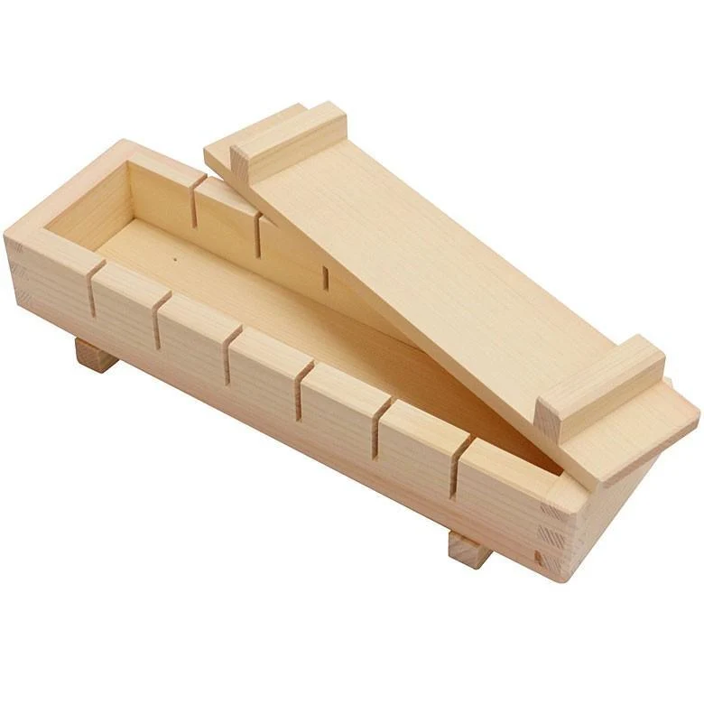 Wooden Sushi Press Cypress Oshizushi Pressed Sushi Mold 275mm