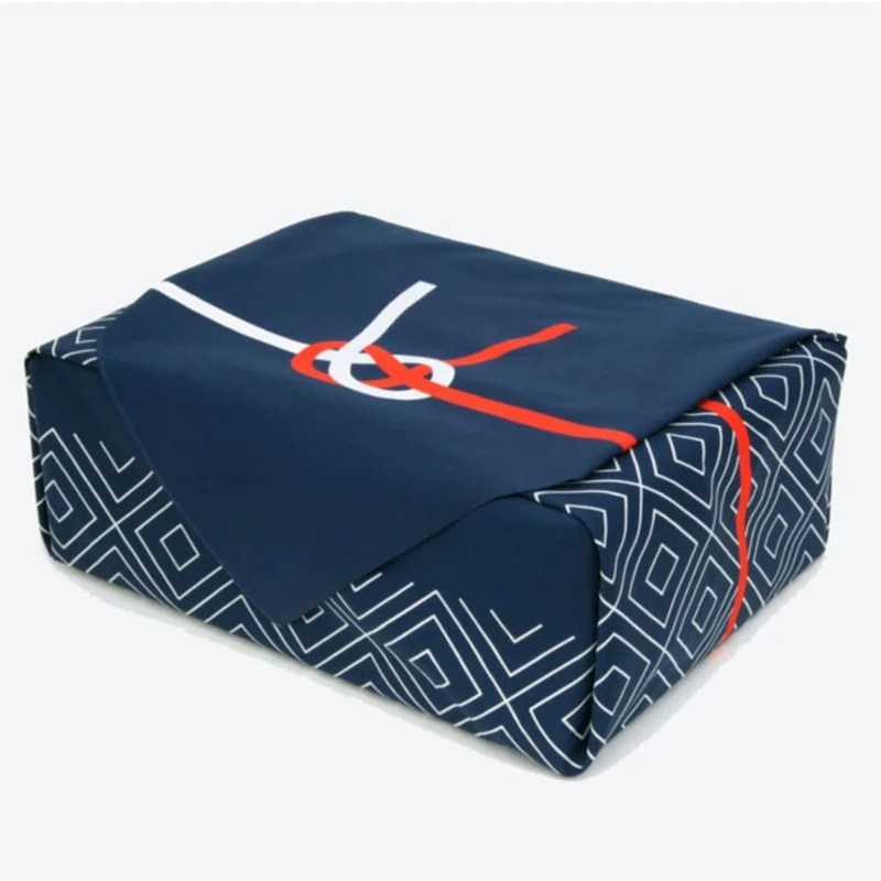 Furoshiki Traditional Celebration Knot Cotton Wrapping Cloth 90cm