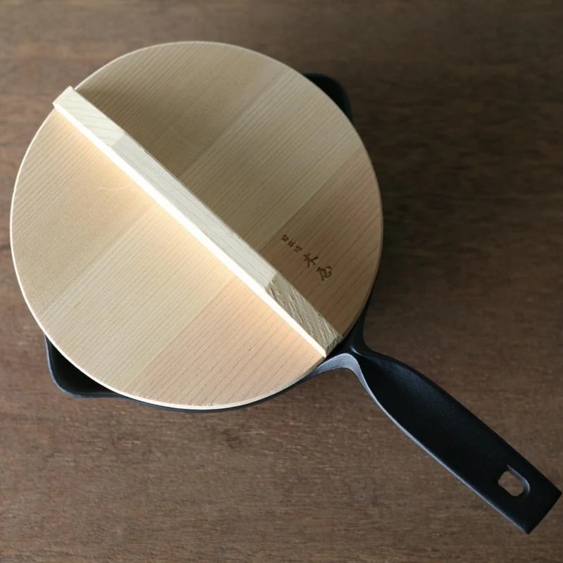 Kiya Otoshibuta Cooking Drop Lid Kiso Sawara Wood