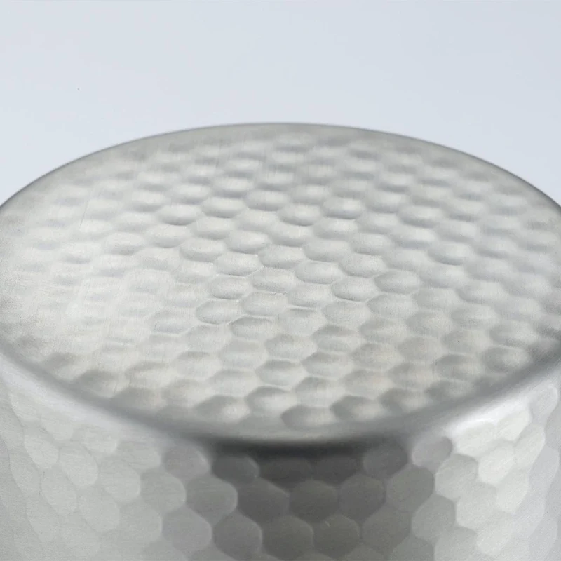 Kogu Stainless Steel Tea Caddy Stylish Tea Ceremony Canister 10.8cm