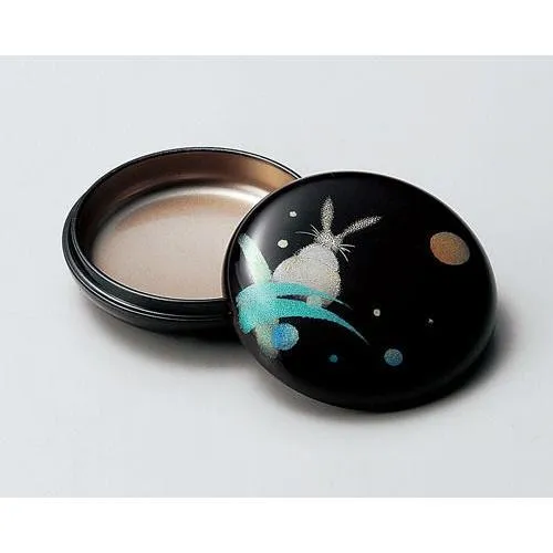 Isuke Japanese Lacquered Jewelry Case Moon & Rabbit