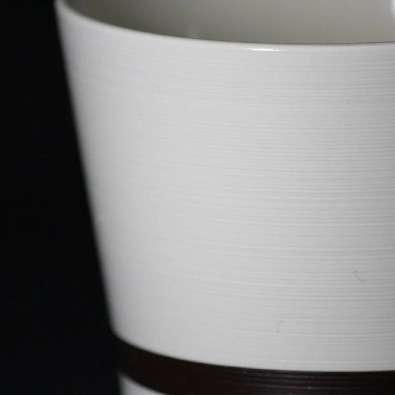Isuke Drinking Cup Brushed Silver Design Resin Tumbler