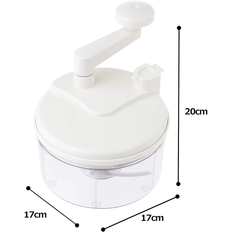 Shimomura Manual Food Chopper Spinning Vegetable Mincer