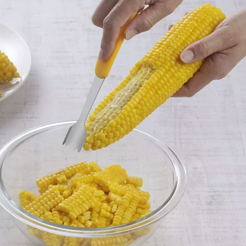 Shimomura Clean Corn Scraper Cob Stripper Tool