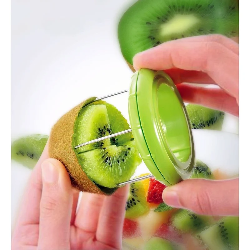 Shimomura Kiwi Fruit Cutter Peeling & Slicing Tool