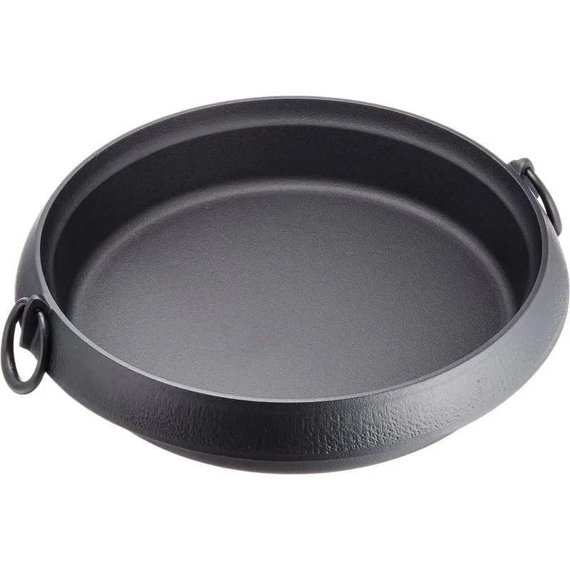 Iwachu Sukiyaki Pot Large Size Japanese Cast Iron Pan 26cm