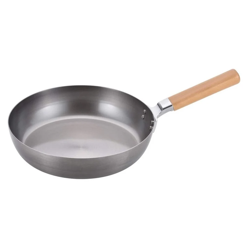Chitose Japanese Iron Non-Stick Frying Pan (IH Compatible) 26cm
