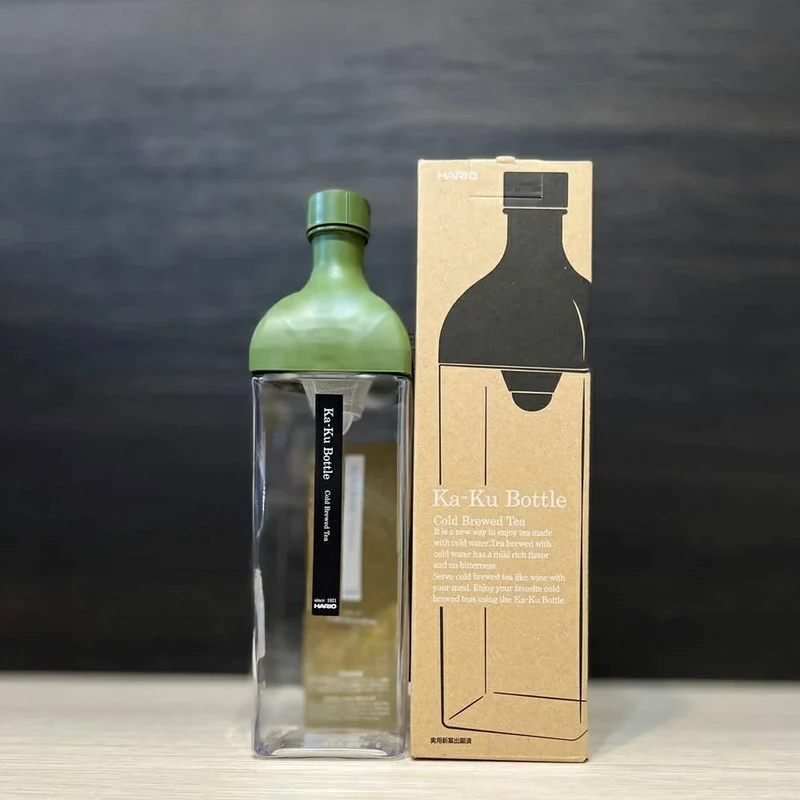 Hario Ka-Ku Bottle Cold Brew Tea Bottle With Filter 1200ml
