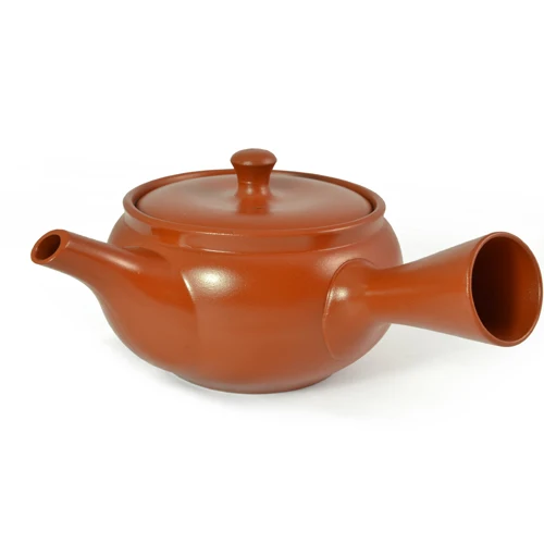 Japanese Teapot with Red Glaze