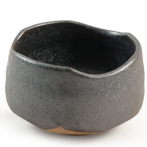 Matcha Chawan Tea Bowl - Rock Glaze