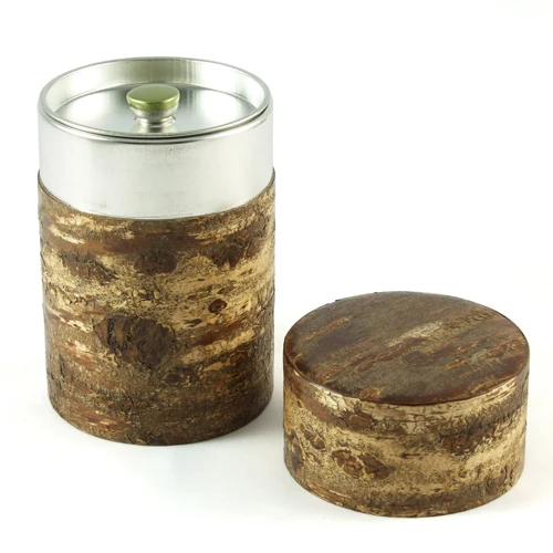 Natural Cherry Bark Tea Caddy