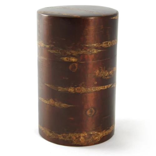 Polished Cherry Bark Tea Caddy
