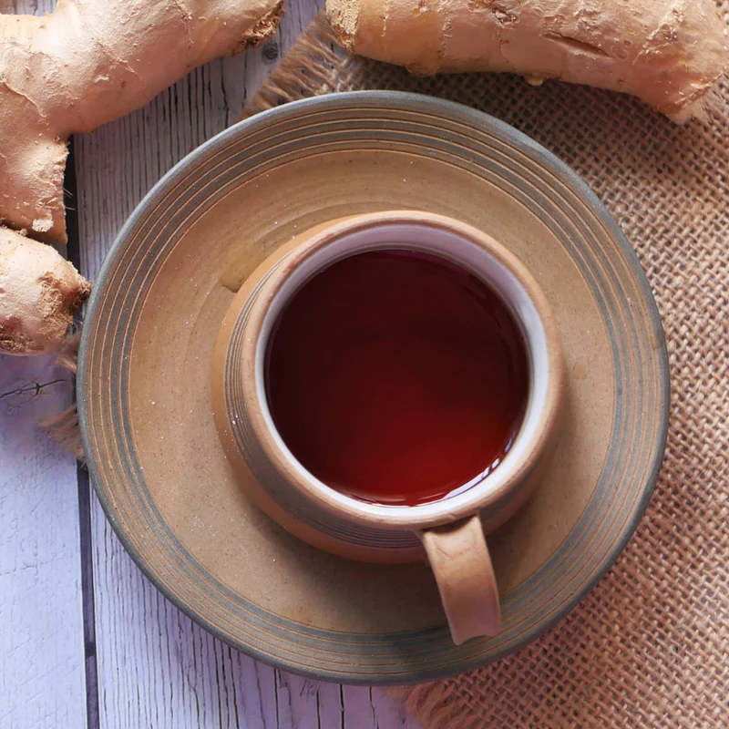 Chikyubatake Sweet Ginger Tea With Kokuto Brown Sugar 100g