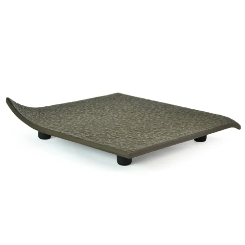 Square Wave Shaped Cast Iron Trivet
