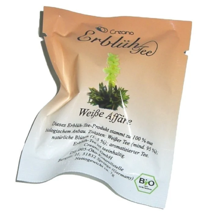 ErblühTee Teebox Weißer Tee BIO 4er-Pack