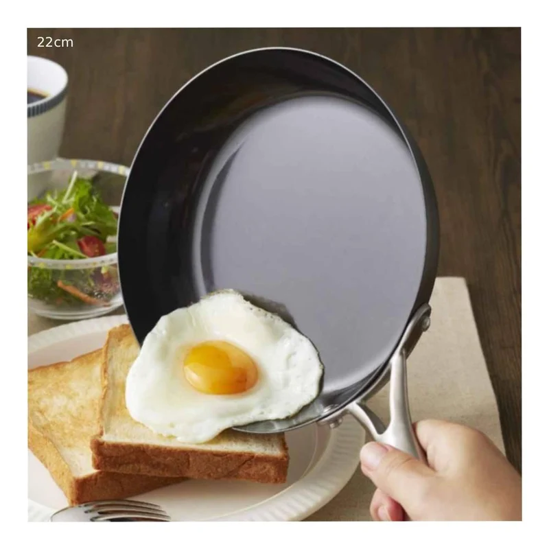Vita Craft Super Iron Flat-Bottomed Wok With Handle