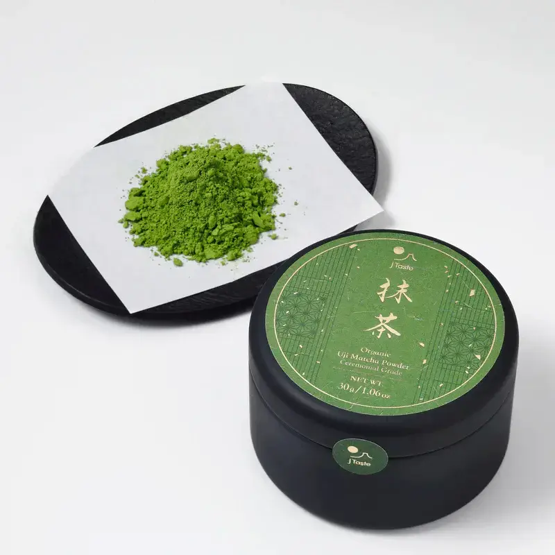 J Taste Authentic Matcha Starter Kit With Organic Ceremonial Matcha 4 Pieces