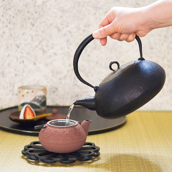 Iwachu Handcrafted Tetsubin Induction Cast Iron Kettle 1.3L