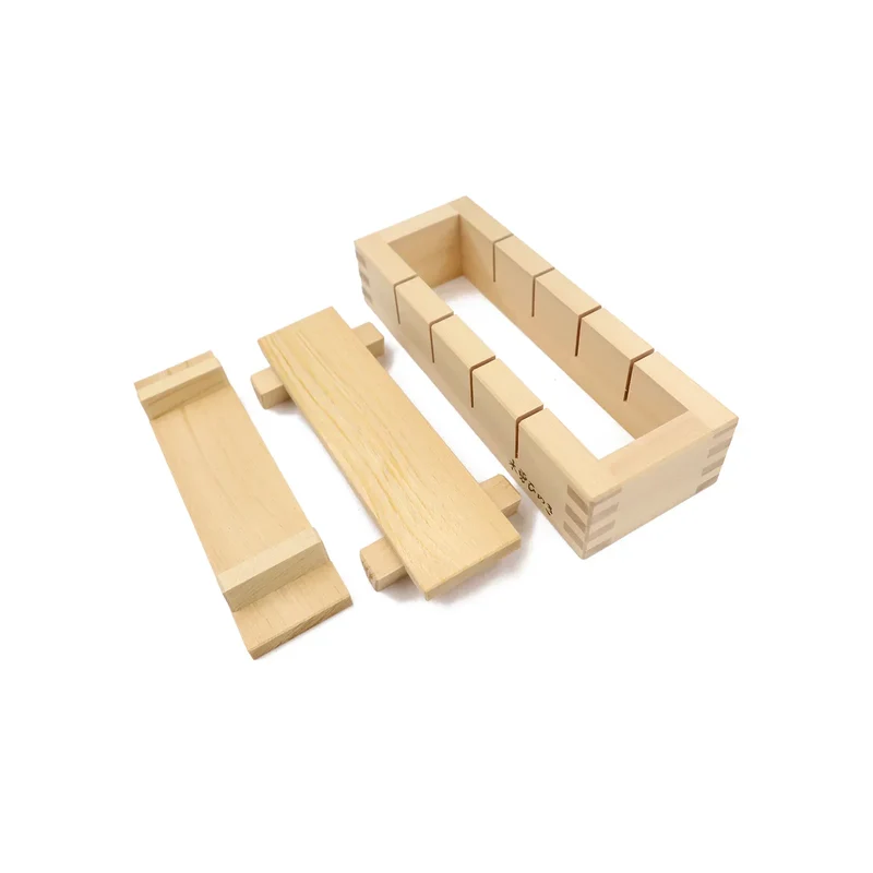 Kiya Kiso Hinoki Natural Cypress Oshizushi Pressed Sushi Mold