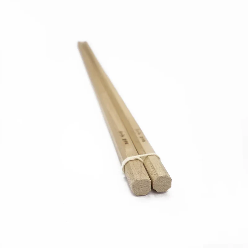 Kiya Wooden Antibacterial Long Cooking Chopsticks Octagonal 30cm