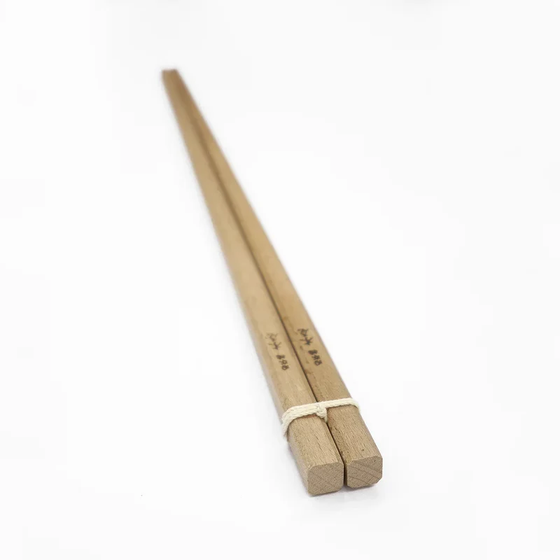 Kiya Wooden Antibacterial Long Cooking Chopsticks Square 30cm