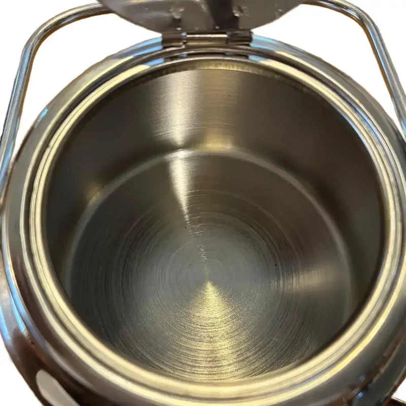 Wadasuke Sugar Container With Hinged Lid Stainless Steel Sugar Pot 400ml