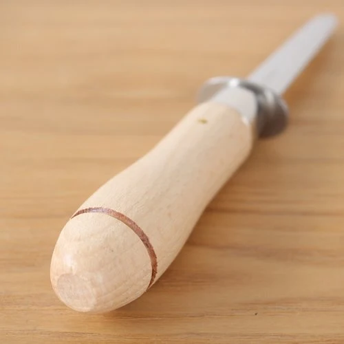 Pearl Metal Oyster Shucker Wooden Handle Oyster Shucking Knife 210mm