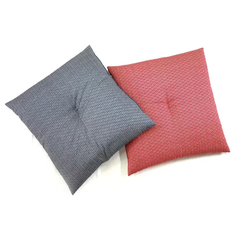 Ikeura Asanoha Zabuton Traditional Japanese Cushion 55 x 59cm